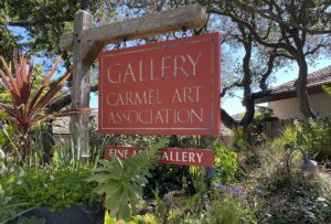 The Carmel Art Association gallery on Dolores Street in Carmel-by-the-Sea