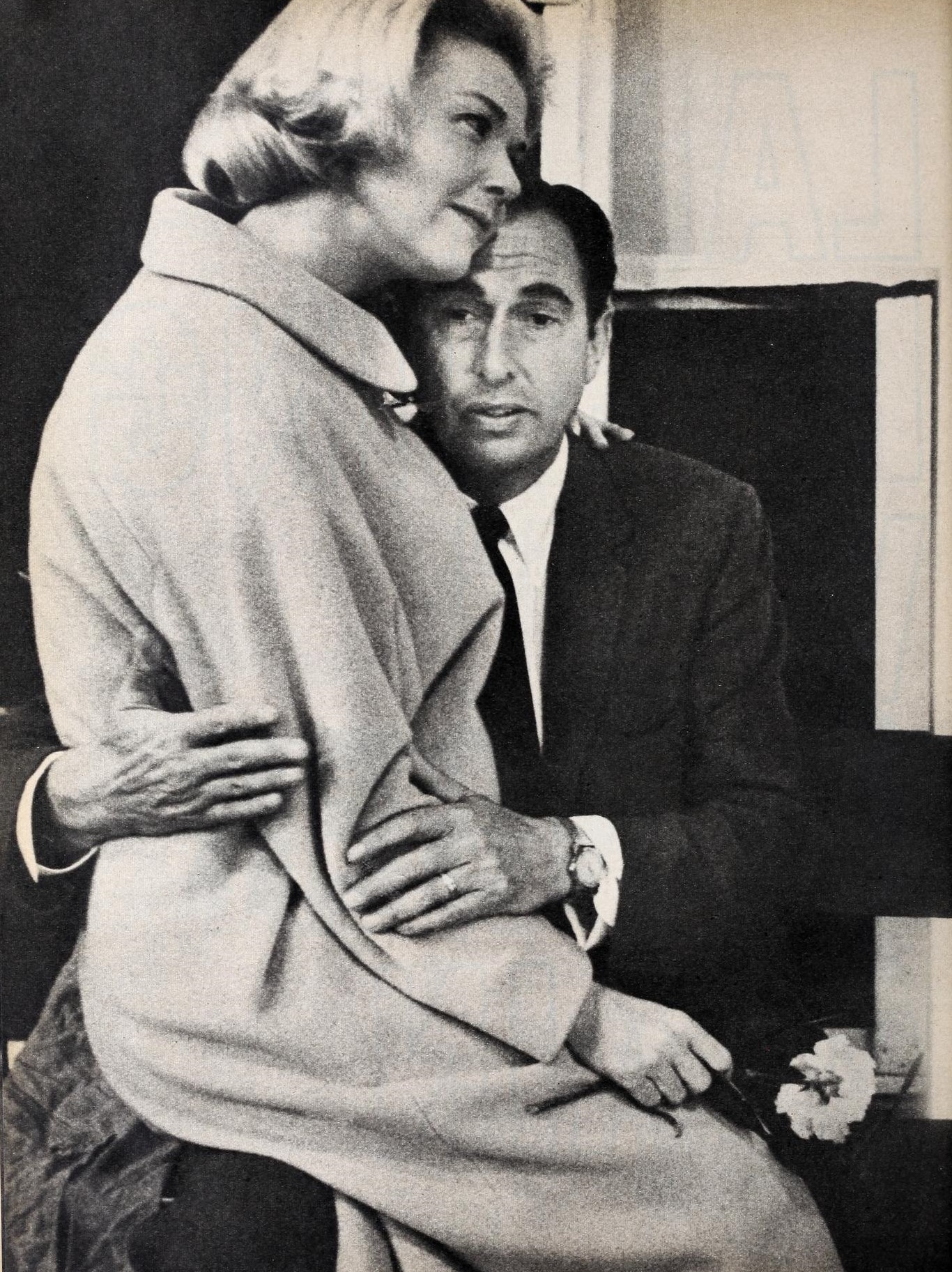 Doris Day photographed with her husband Marty Melcher in 1960.